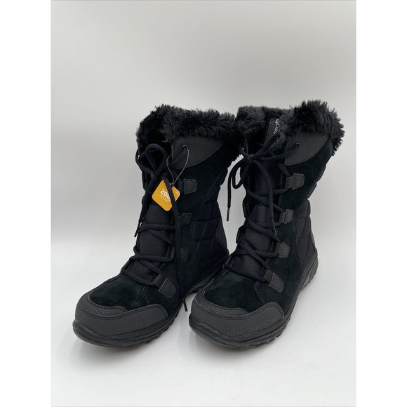 NWB Columbia womens Ice Maiden II Snow Boot, Black Size 7 - Picture 3 of 5